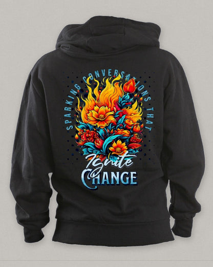 Ignite Change hoodie, back
