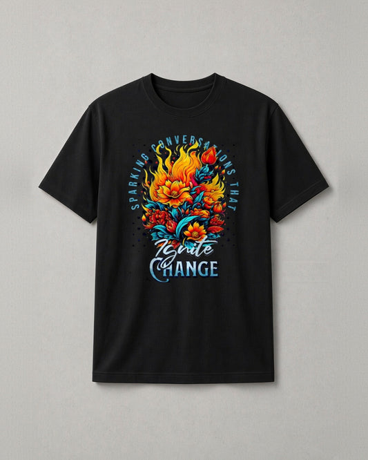 Ignite Change tee, front