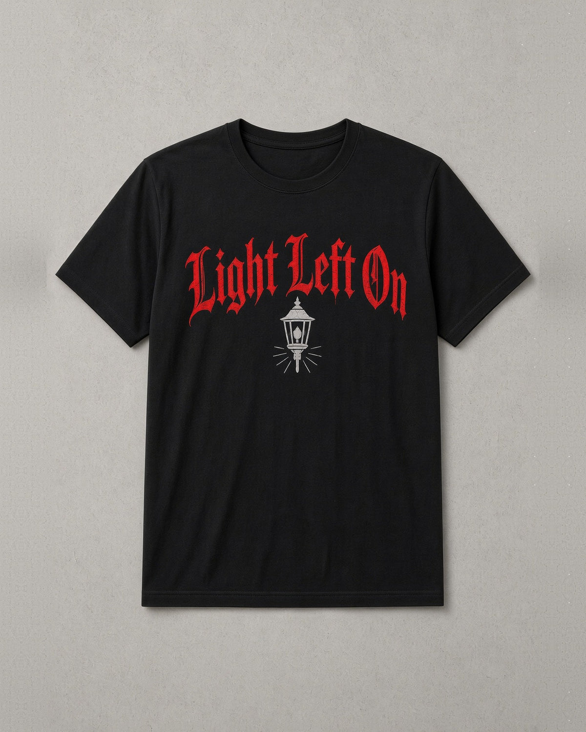 Light Left On tee, front