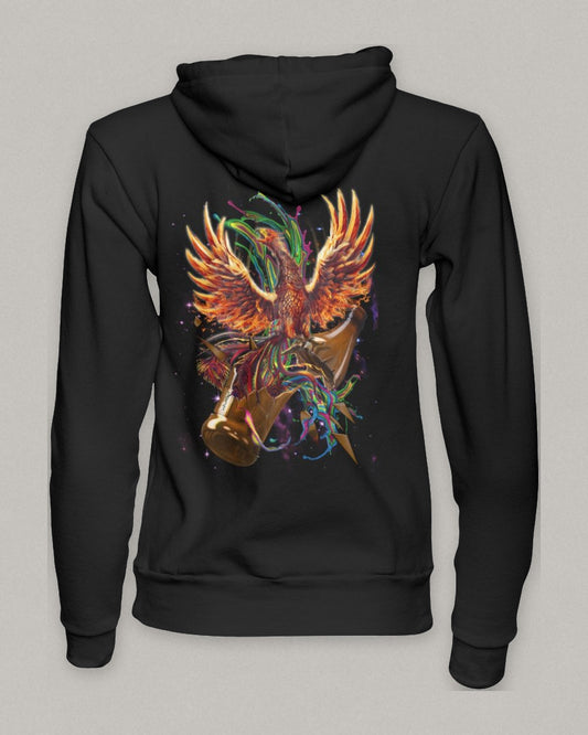 Phoenix hoodie, back